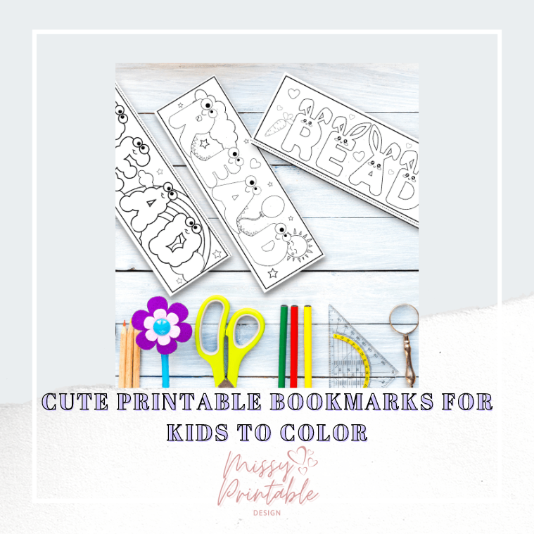 Cute Printable Bookmarks