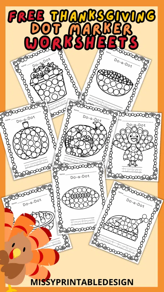 Thanksgiving Dot Marker