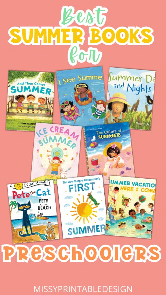 summer books for preschoolers